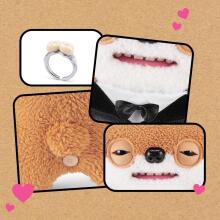Fuggler ZURU Wedding Fuggs Art.274345 Funny Ugly Monster with Human-like Teeth