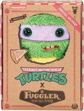 Teenage Mutant Ninja Turtles x Fuggler Donatello Soft Plush Toy Art.274346 A funny toy monster in the form of a turtle with human-like teeth.