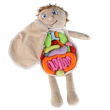 Bebe Basic Doll Boy Art.KX2954 Maskot lelle, kas mācās anatomiju
