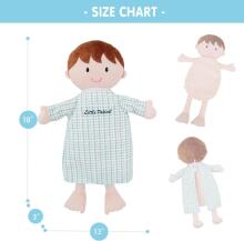 Bebe Basic Doll Boy Art.KX2954 Maskot lelle, kas mācās anatomiju