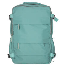 Ikonka Art.KX2993_3 Tourist backpack cabin travel hand luggage green 45x30 cm