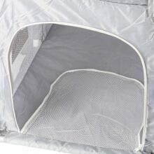 La Bebe™ Travel Playpen Art.KX3011 Grey Bērnu manēža 120x120 cm
