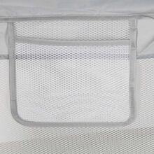 La Bebe™ Travel Playpen Art.KX3011 Grey Bērnu manēža 120x120 cm