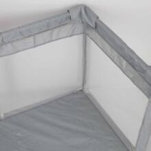 La Bebe™ Travel Playpen Art.KX3011 Grey Bērnu manēža 120x120 cm