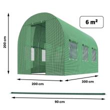 Garden Tunnel 2x3m 6m2 Plonos