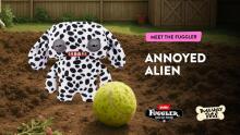 FUGGLER - Ugly Pets 9 inch Series 1-Plush 2 Pack (Annoyed Alien - Dalmatian and Oogah Boogah - Guinea Pig)