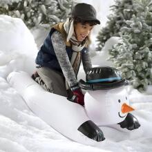 SnowTube Snowman Art.274810 Izturīgas piepūšamas sniega caurules  ar izturīgiem rokturiem 100x60x55cm, līdz 100kg