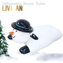SnowTube Snowman Art.274810 Izturīgas piepūšamas sniega caurules  ar izturīgiem rokturiem 100x60x55cm, līdz 100kg