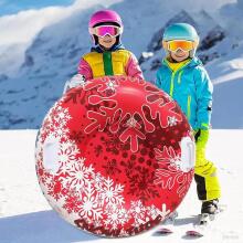 Atom SnowTube Flower Art.274811 Izturīgas piepūšamas sniega caurules ragaviņām ar izturīgiem rokturiem 130cm