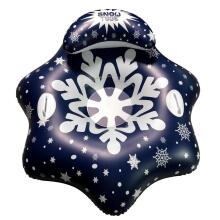 Atom SnowTube Flower Art.274811 Izturīgas piepūšamas sniega caurules ragaviņām ar izturīgiem rokturiem 130cm