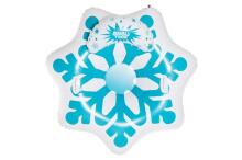 Atom SnowTube Flower Art.274811 Izturīgas piepūšamas sniega caurules ragaviņām ar izturīgiem rokturiem 130cm