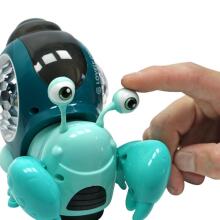 WOOPIE Crawling Crab Projector Orange Sensory Toy
