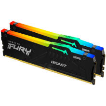 Kingston DRAM 16GB 6000MT/s DDR5 CL36 DIMM (Комплект из 2) FURY Beast RGB EXPO