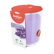 Svece arom. stikla gl. True Scents &Oslash;97x85mm lavender 