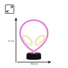 Manta SNL86PK Style Neon Lights UFO Pink