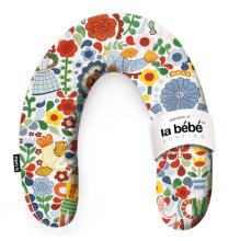 La Bebe™ Rich Maternity Pillow Art.60608156 Nordic Bloom.  Nursing Pillow 30x104 cm
