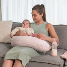 La Bebe™ Rich Maternity Pillow Art.30579834 Nordic Cats. Подковка для сна, кормления малыша 30x104 cm