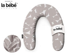 La Bebe™ Rich Maternity Pillow Art.80579836 Nordic Pebbles. Подковка для сна, кормления малыша 30x104 cm