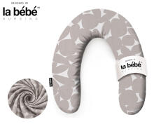 La Bebe™ Rich Maternity Pillow Art.80579836 Nordic Pebbles. Подковка для сна, кормления малыша 30x104 cm