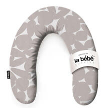 La Bebe™ Rich Maternity Pillow Art.80579836 Nordic Pebbles. Подковка для сна, кормления малыша 30x104 cm