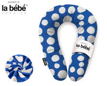 La Bebe™ Snug Maternity Pillow Art. 80579822 Nordic Stones. Pillow for Baby Sleep & Feeding, 20×70 cm