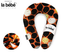La Bebe™ Snug Maternity Pillow Art. 30579834 Nordic Cats. Pillow for Baby Sleep & Feeding, 20×70 cm