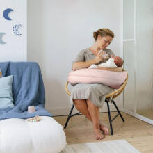 La Bebe™ Snug Maternity Pillow Art. 20608144 Nordic Nigh. Pillow for Baby Sleep & Feeding, 20×70 cm