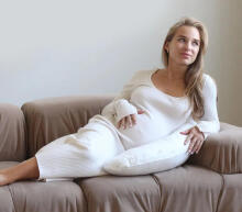 La Bebe™ Snug Maternity Pillow Art. 00608159 Nordic Hills. Pillow for Baby Sleep & Feeding, 20×70 cm