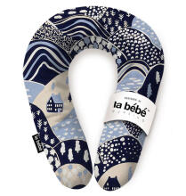 La Bebe™ Snug Maternity Pillow Art. 00608159 Nordic Hills. Pillow for Baby Sleep & Feeding, 20×70 cm