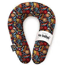 La Bebe™ Snug Maternity Pillow Art. 40579838 Nordic Florals. Подкова для сна / кормления малыша, 20x70 см