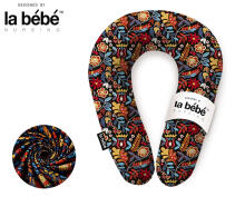 La Bebe™ Snug Maternity Pillow Art. 40579838 Nordic Florals. Подкова для сна / кормления малыша, 20x70 см
