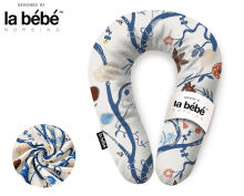 La Bebe™ Snug Maternity Pillow Art. 50608147 Nordic Branches. Pillow for Baby Sleep & Feeding, 20×70 cm