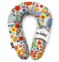 La Bebe™ Snug Maternity Pillow Art. 60608156 Nordic Bloom. Pillow for Baby Sleep & Feeding, 20×70 cm