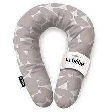 La Bebe™ Snug Maternity Pillow Art. 80579836 Nordic Pebbles. Подкова для сна / кормления малыша, 20x70 см