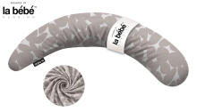La Bebe™ Moon Cotton Maternity Pillow Art.80579836 Nordic Pebbles. Large pregnancy pillow with Memory Foam filling (especially soft and quiet filling)