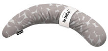 La Bebe™ Moon Cotton Maternity Pillow Art.80579836 Nordic Pebbles. Large pregnancy pillow with Memory Foam filling (especially soft and quiet filling)