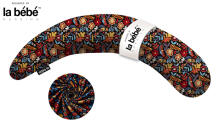 La Bebe™ Moon Cotton Maternity Pillow Art.40579838 Nordic Florals. Large pregnancy pillow with Memory Foam filling (especially soft and quiet filling)