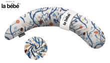 La Bebe™ Moon Cotton Maternity Pillow Art. 50608147 Nordic Branches. Liels spilvens grūtniecēm ar memory putām (īpaši mīksts un kluss pildījums, kas pielagojas ķermenim)