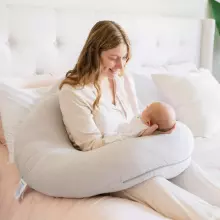 La Bebe™ Maternity Pillow Cotton Sì -Duo Art.40579838 Nordic Florals. Multifunctional maternity pillow with memory foam filling
