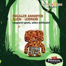 Fuggler Annoyed Alien (Leopard) 23cm - Exclusive Underoo Mcgoo by ZURU от Зуру «Забавный уродливый монстр» — рыжий, детская игрушка