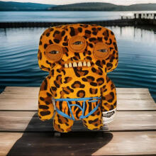 Fuggler Annoyed Alien (Leopard) 23cm - Exclusive Underoo Mcgoo by ZURU от Зуру «Забавный уродливый монстр» — рыжий, детская игрушка