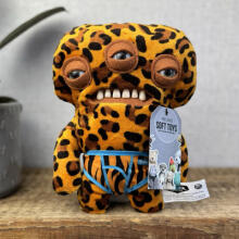 Fuggler Annoyed Alien (Leopard) 23cm - Exclusive Underoo Mcgoo by ZURU от Зуру «Забавный уродливый монстр» — рыжий, детская игрушка