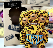 Fuggler Annoyed Alien (Leopard) 23cm - Exclusive Underoo Mcgoo by ZURU от Зуру «Забавный уродливый монстр» — рыжий, детская игрушка