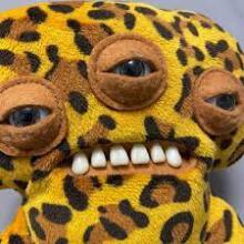 Fuggler Annoyed Alien (Leopard) 23cm - Exclusive Underoo Mcgoo by ZURU от Зуру «Забавный уродливый монстр» — рыжий, детская игрушка