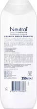 NEUTRAL Baby Shampoo 2in1 Art.285109 Jaundzimušo šampūns bērniem divi vienā, 250ml
