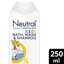 NEUTRAL Baby Shampoo 2in1 Art.285109 Jaundzimušo šampūns bērniem divi vienā, 250ml