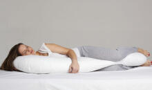 La Bebe™ Easy Maternity Pillow Art.40579838 Nordic Florals. 135 x 40 cm