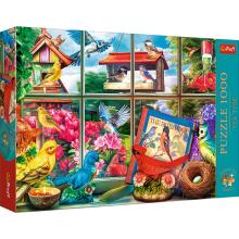 TREFL Premium Plus Пазл Птицы, 1000 шт.