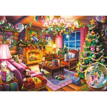 TREFL DISNEY Premium Plus Пазл Рождественский домик, 1000 шт.