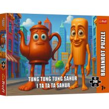 TREFL BRAINROT puzzle Tung Tung Sahur, 200 pcs